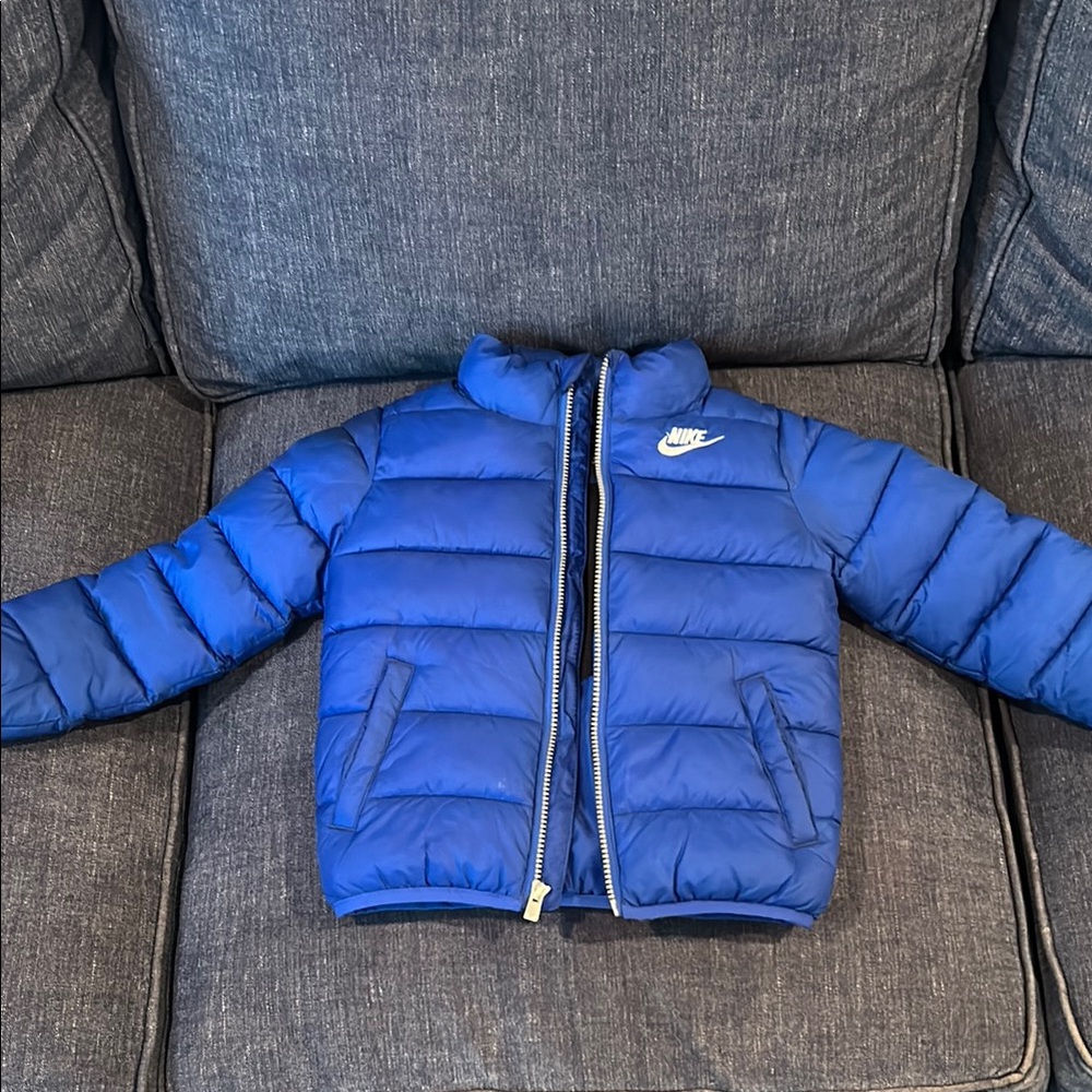 Nike Royal Blue Puffer Jacket